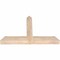 Ekena Millwork Portland Smooth Timber Gable Bracket, Douglas Fir, 36"W x 23"H x 3 1/2"D x 3 1/2"F, 15/12 Pitch GBW036X23X0404POR00SDF - alternate 5
